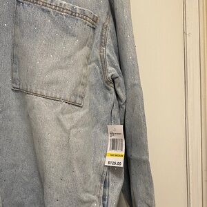 Habitual Speckled Light Blue Relaxed Jeans